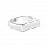 картинка Кольцо на мизинец под гравировку Signet Ring тонкое