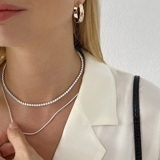 картинка Колье Tennis Chain с регулировкой