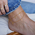 картинка Браслет на ногу с подвесными перышками Symbols