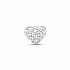 картинка Накрутка-сердце с кубическим цирконием Piercing