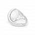 картинка Кольцо овальное с бриллиантом и кубическим цирконием Cocktail Rings