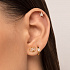 картинка Пирсинг-лотос Mini с кубическим цирконием Piercing